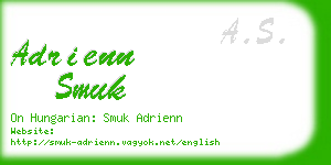 adrienn smuk business card